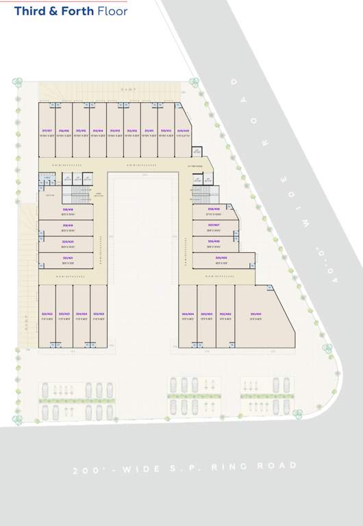 the newyork empire The Newyork Empire Cluster Plan For 3rd & 4th Floor