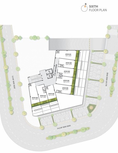  kabir-shilp A Cluster Plan For 6th Floor
