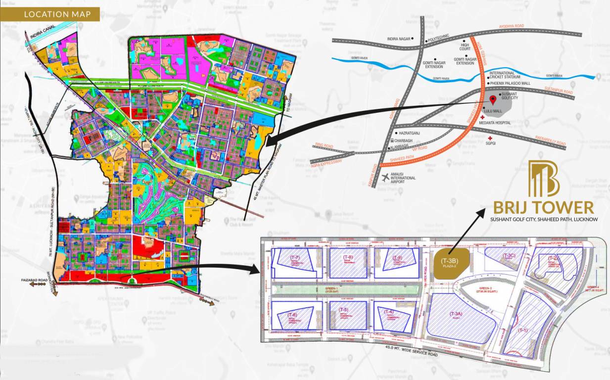  brij tower Location Plan