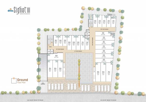  signet-iii 1 Cluster Plan For Ground Floor
