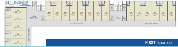  ishwar-arcade A Cluster Plan For 1st Floor