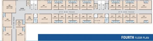  ishwar-arcade A Cluster Plan For 4th Floor