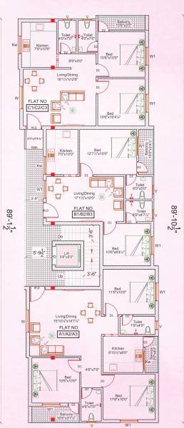  pearl Pearl Cluster Plan From 1st To 3rd Floor
