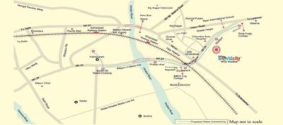  luxuria-estate-phase-commercial-block-h Location Plan