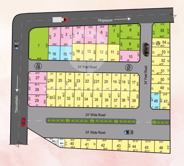 homes-ethulia Layout Plan