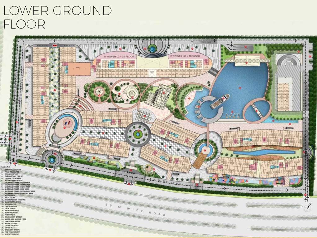 grandthum phase v Grandthum Phase V Cluster Plan for ground Floor
