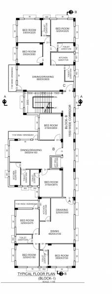 adi-guru-residency Block I Cluster Plan