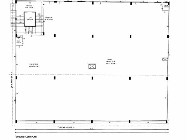  mann-trade-square Block A Cluster Plan For Ground Floor