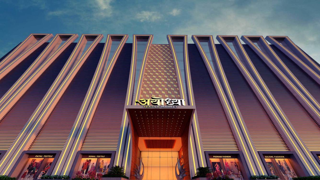  ayodhya textile market Elevation