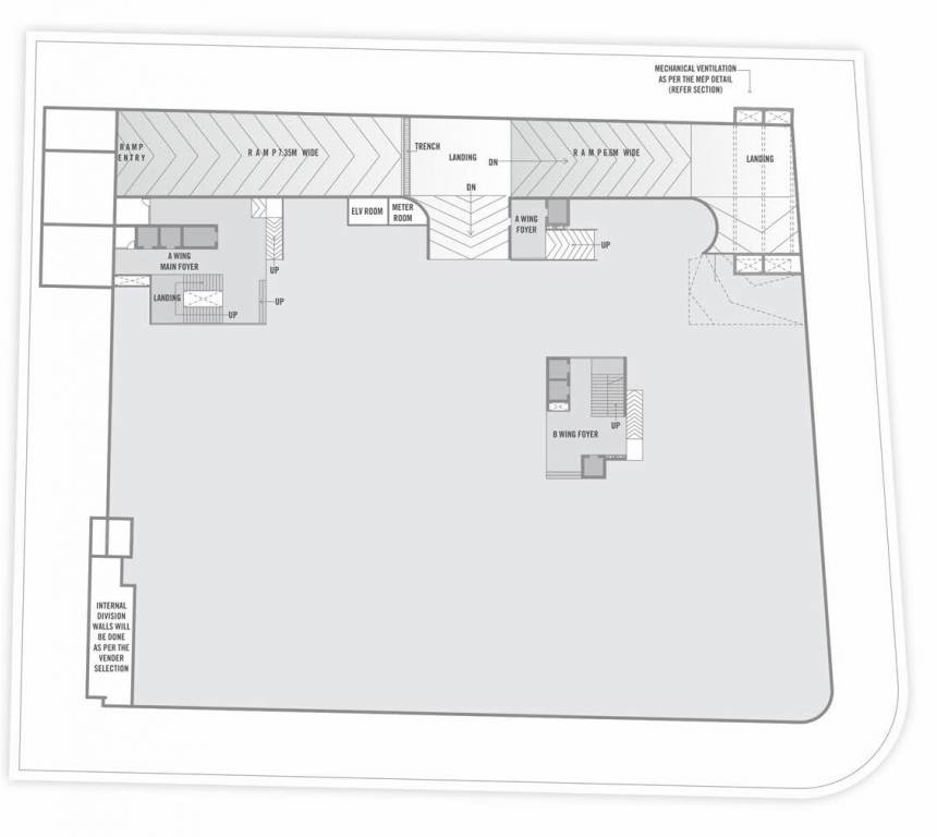  273 Block A And B Cluster Plan For Basement 1