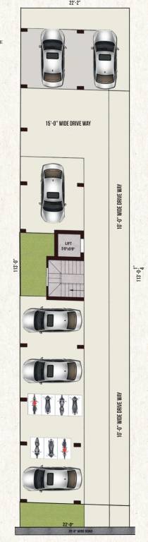  sj enclave SJ Enclave Cluster Plan for ground Floor