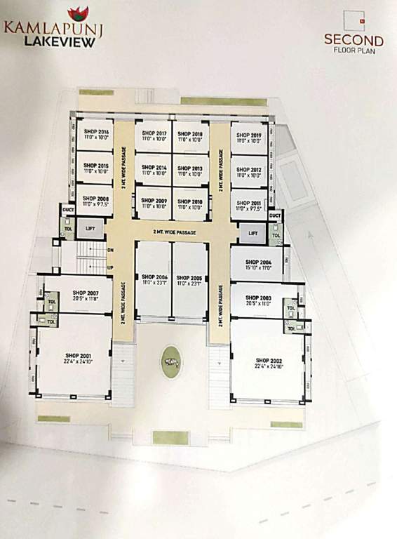  lakeview Kamlapunj Lakeview Cluster Plan For 2nd Floor
