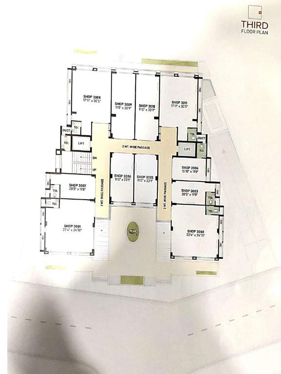  lakeview Kamlapunj Lakeview Cluster Plan For 3rd Floor