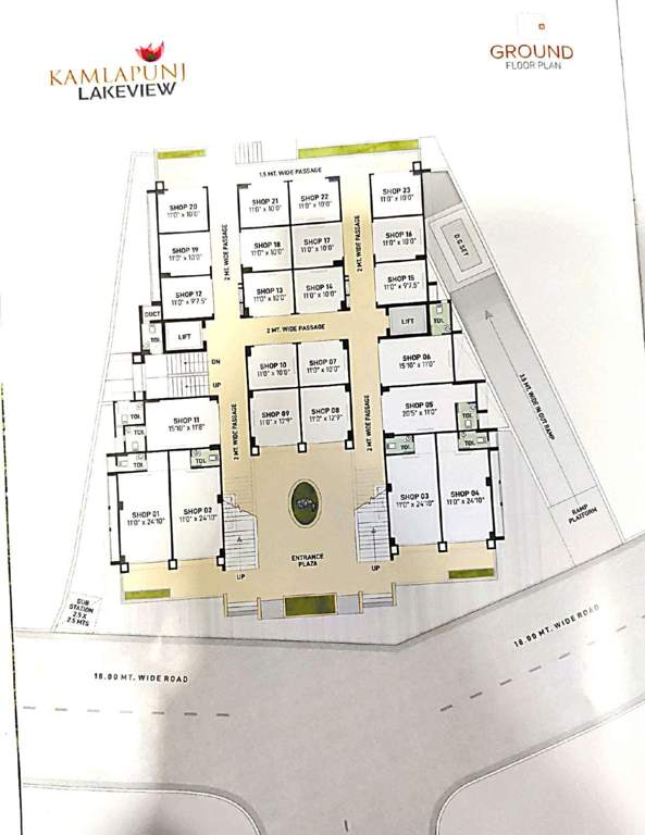  lakeview Kamlapunj Lakeview Cluster Plan For Ground Floor