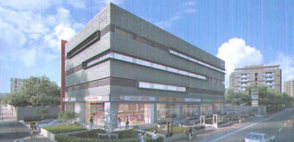 Elevation blue-ski-commerce-square Elevation