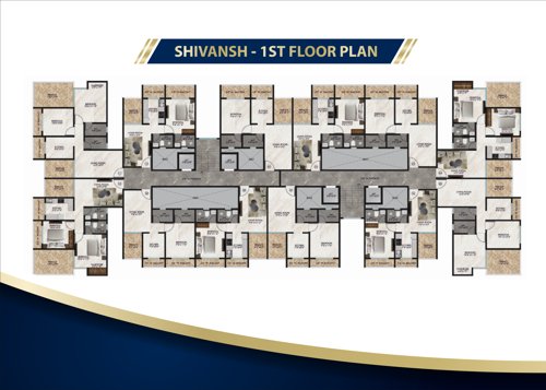  enclaves Mahadev Enclaves Building No 01 Cluster Plan