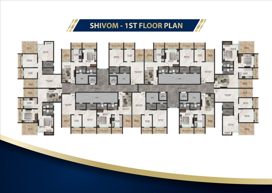  enclaves Mahadev Enclaves Building No 02 Cluster Plan