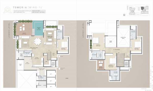  greenwoods-abode Tower A Cluster Plan from 1st to 12th Floor
