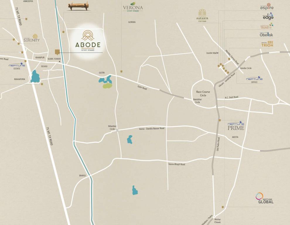  greenwoods abode Location Plan