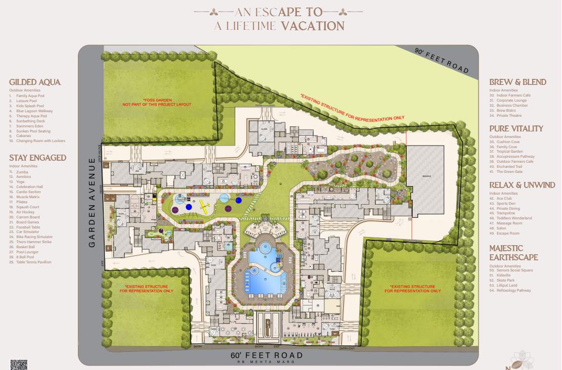  aaradhya one park Master Plan