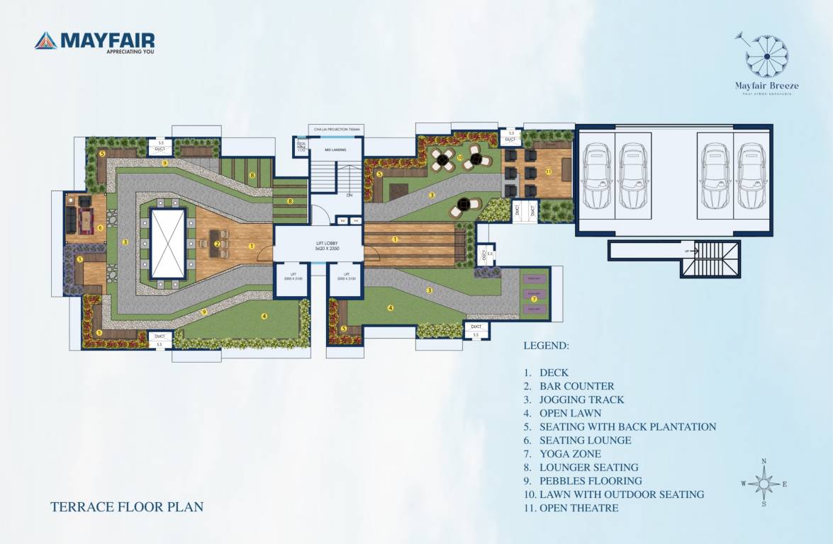  breeze Wing B Cluster Plan