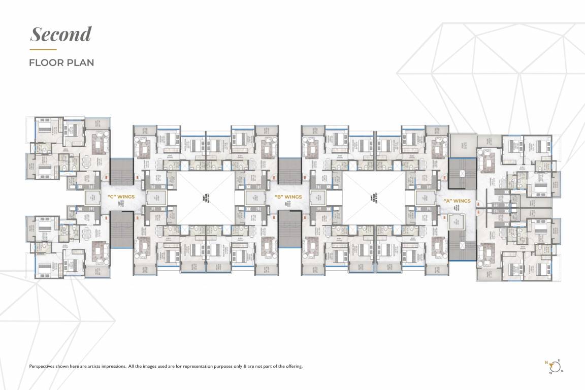  shiv crystal Shiv Crystal A Wing Cluster Plan