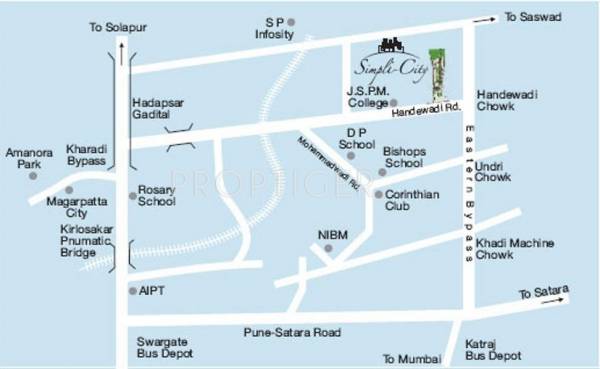 Location Plan Magnus Realty Simpli City Location Plan