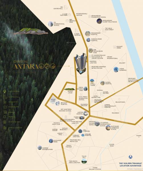  crystal-antara Location Plan