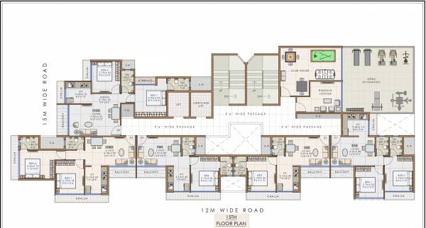  imperial Imperial Cluster Plan for 15th Floor