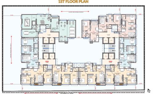  queens-avenue Queens Avenue Wing A And B Cluster Plan For 1st Floor