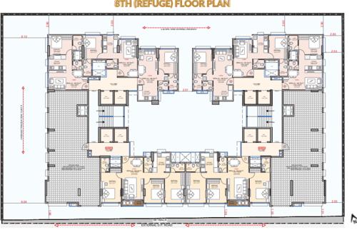  queens-avenue Queens Avenue Wing A Cluster Plan For 8th Floor