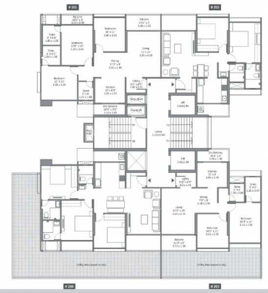  magnus-phase-3 C Wing Cluster Plan For 2nd Floor