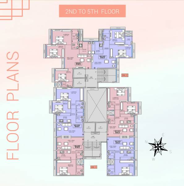  sahyadree A Wing Cluster Plan
