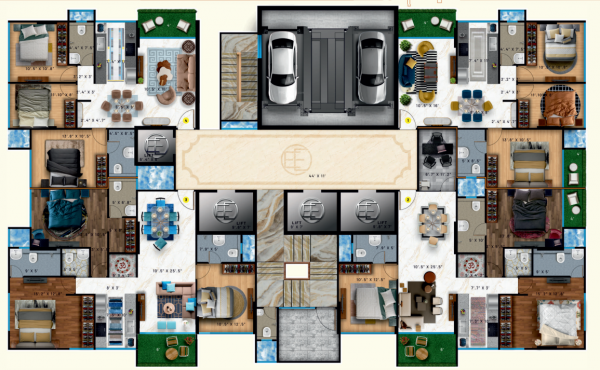  enclave Raghav Enclave Cluster Plan