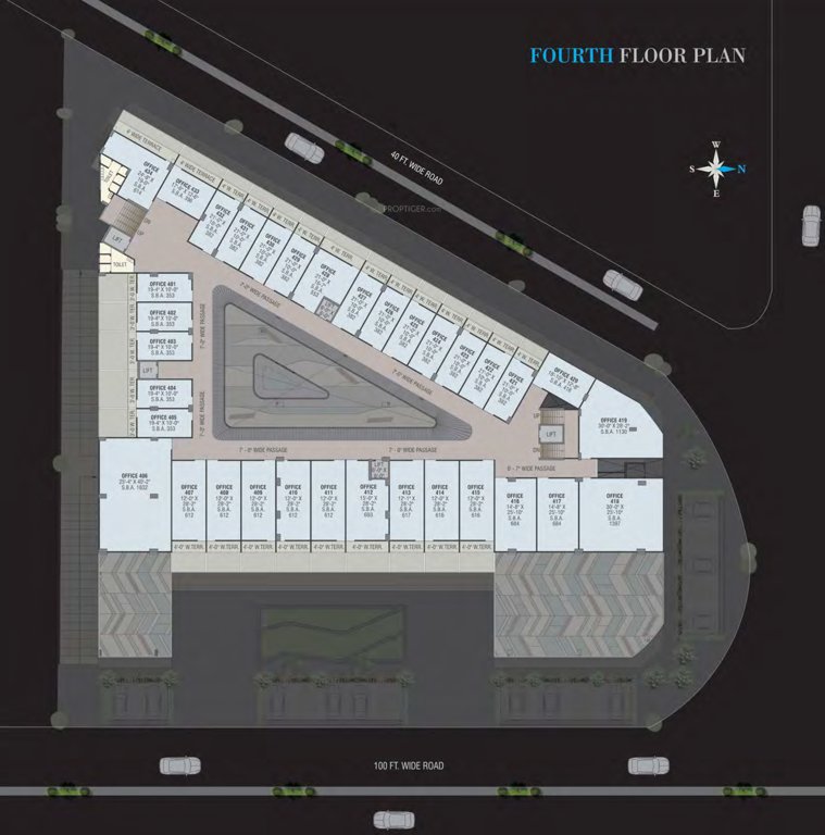  signature Signature Cluster Plan for 4th Floor