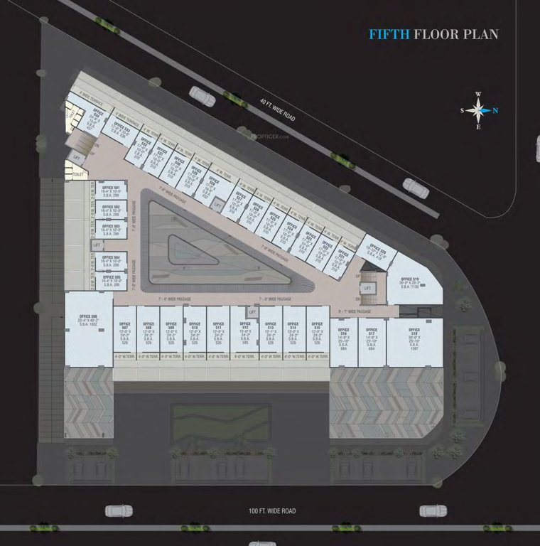  signature Signature Cluster Plan for 5th Floor