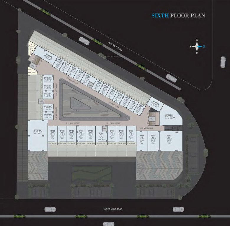  signature Signature Cluster Plan for 6th Floor