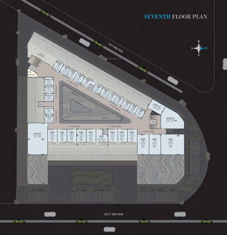  signature Signature Cluster Plan for 7th Floor