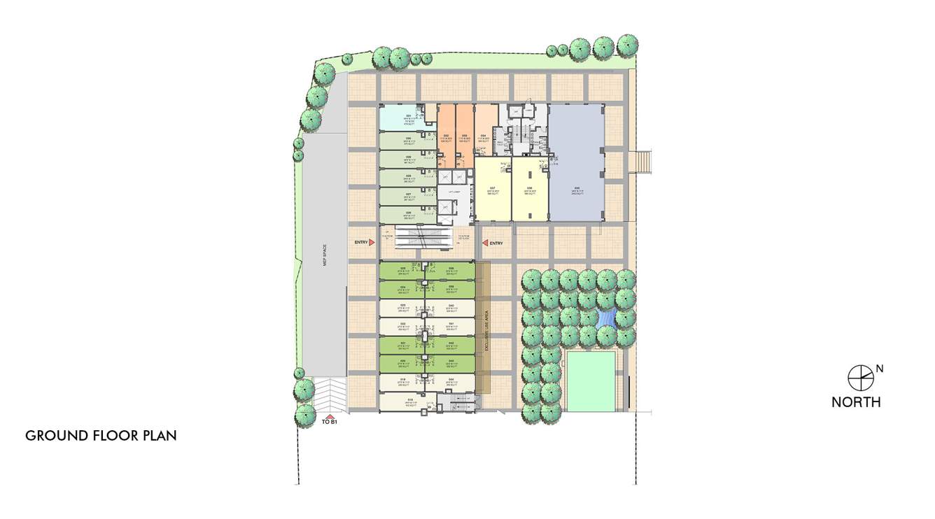  park signet phase 2 Park Signet Phase 2 Cluster Plan for ground Floor