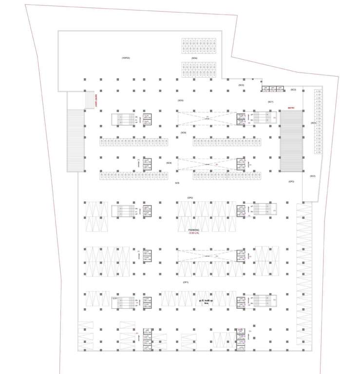  united textile market United Textile Market Cluster Plan for 1st Basement