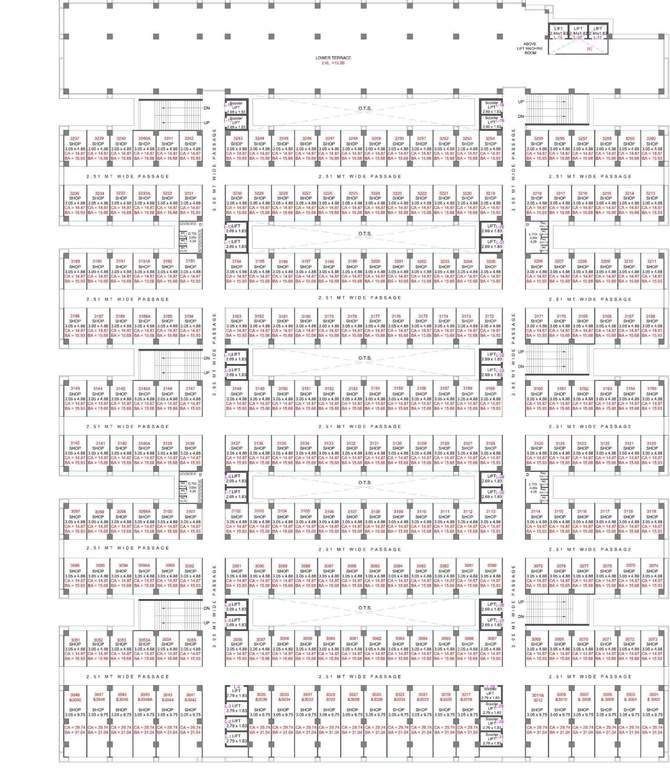 united textile market United Textile Market Cluster Plan for 3rd Floor