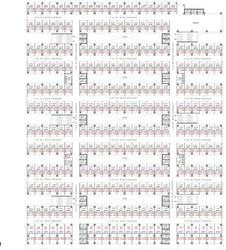  united-textile-market United Textile Market Cluster Plan for ground Floor