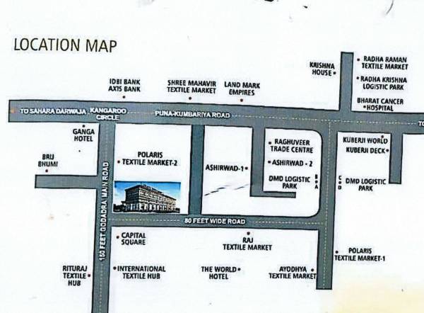  textile-market-phase-1 Location Plan