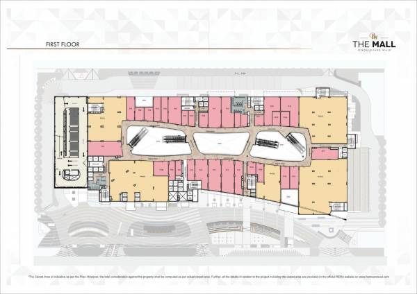  boulevard-walk-phase-1 Boulevard Walk Phase 1 Cluster Plan for 1st Floor