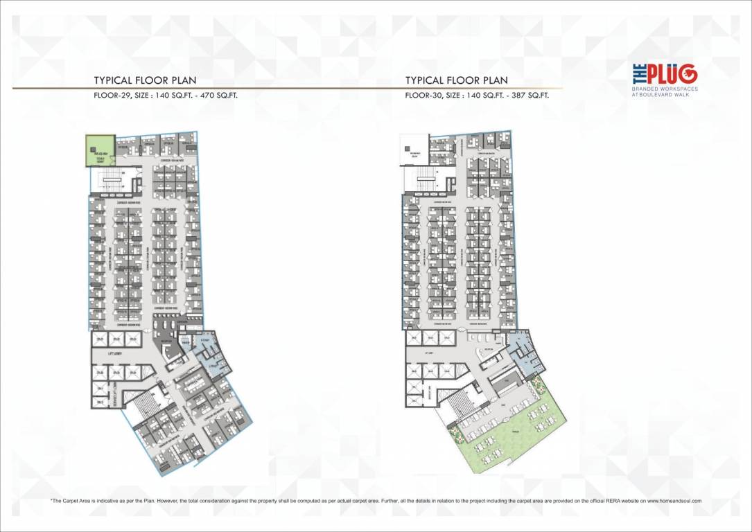  boulevard walk phase 1 Boulevard Walk Phase 1 Cluster Plan from 29th to 30th Floor