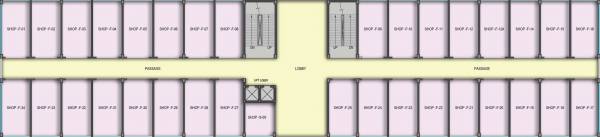  royalgolf-plaza The Hemisphere Royalgolf Plaza Cluster Plan for 1st Floor