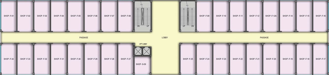  royalgolf plaza The Hemisphere Royalgolf Plaza Cluster Plan for 1st Floor