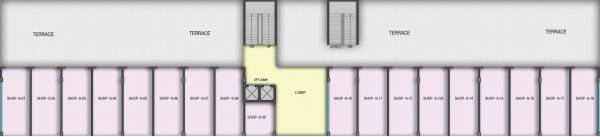  royalgolf-plaza The Hemisphere Royalgolf Plaza Cluster Plan for 2nd Floor