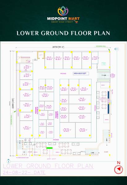  mid-point-mart Mid Point Mart Lower Cluster Plan for ground Floor