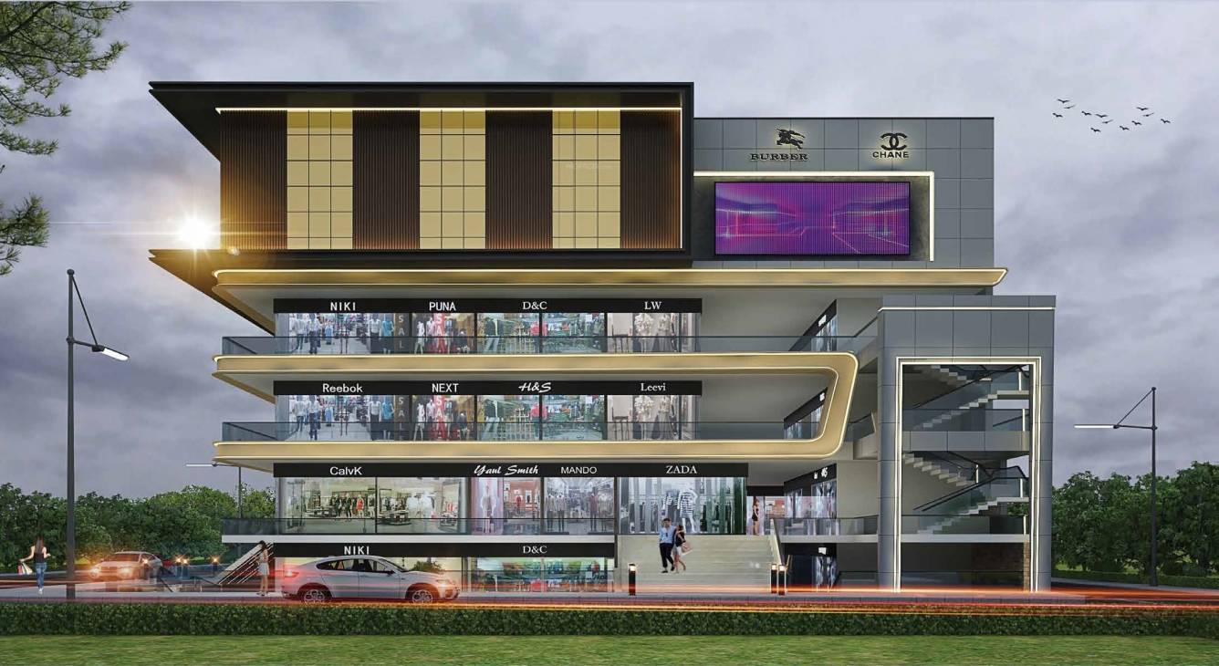 mid point mart Elevation